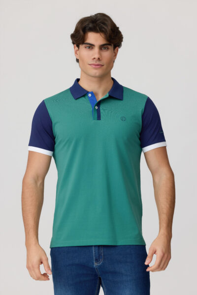 Polo Nacar Bicolor