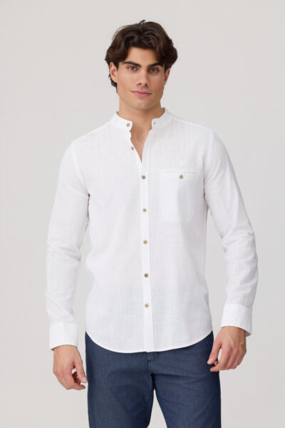 Camisa Autah cuello Mao